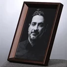 قاب قهوه ای 30*20