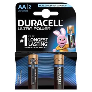 باتری قلمی دوراسل مدل Ultra Power بسته 2 عددی