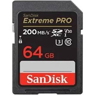 کارت حافظه sandisk extreme pro 64G 200mb